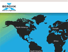 Tablet Screenshot of bergvik.com